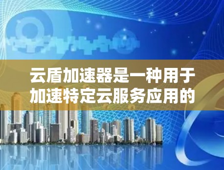 云盾加速器是一种用于加速特定云服务应用的软件工具，旨在提升用户体验和效率。以下是关于云盾加速器的详细分析和步骤