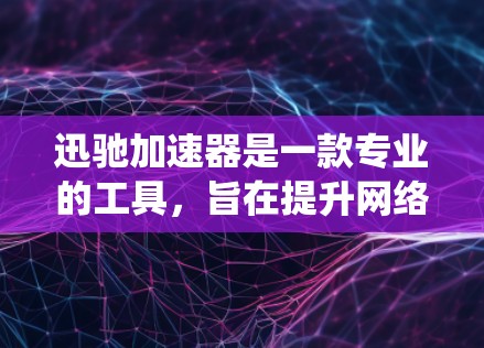 迅驰加速器是一款专业的工具，旨在提升网络和系统性能。以下是关于迅驰加速器的详细信息