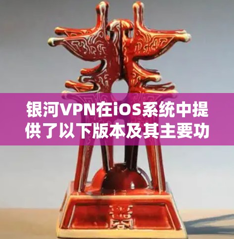 银河VPN在iOS系统中提供了以下版本及其主要功能