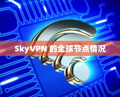 SkyVPN 的全球节点情况
