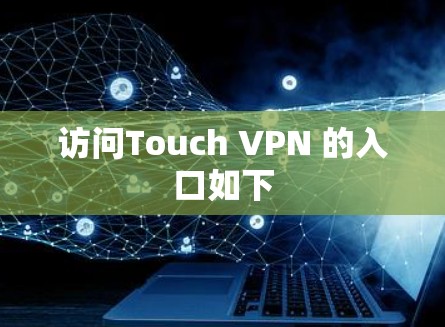 访问Touch VPN 的入口如下