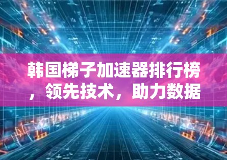 韩国梯子加速器排行榜,领先技术,助力数据流世界 韩国梯子加速器排行榜,领先技术,助力数据流世界