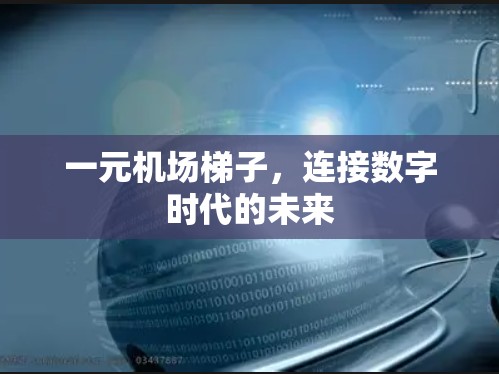 一元机场梯子,连接数字时代的未来 一元机场梯子,连接数字时代的未来