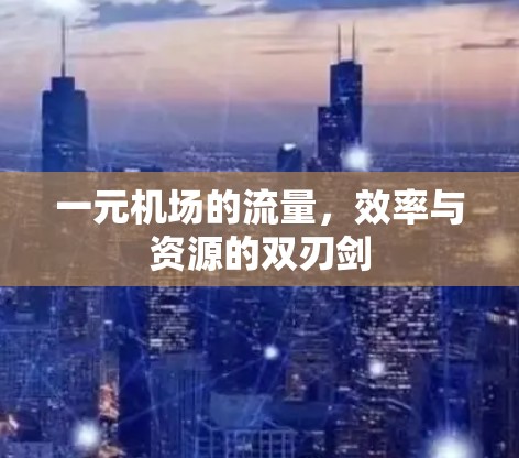 一元机场的流量,效率与资源的双刃剑 一元机场的流量,效率与资源的双刃剑