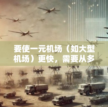 要使一元机场(如大型机场)更快,需要从多个方面进行全面优化。以下是一些关键点 要使一元机场(如大型机场)更快,需要从多个方面进行全面优化。以下是一些关键点