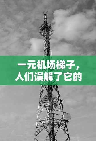 一元机场梯子,人们误解了它的真正价值 一元机场梯子,人们误解了它的真正价值