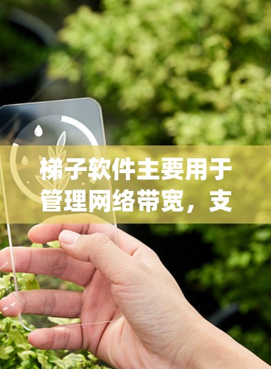 梯子软件主要用于管理网络带宽,支持流量控制、ping测试、流量统计等功能。以下是梯子软件的详细介绍 梯子软件主要用于管理网络带宽,支持流量控制、ping测试、流量统计等功能。以下是梯子软件的详细介绍