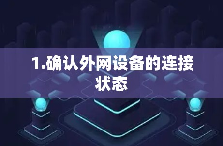 1.确认外网设备的连接状态 1.确认外网设备的连接状态