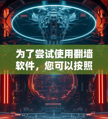 为了尝试使用翻墙软件,您可以按照以下步骤进行 为了尝试使用翻墙软件,您可以按照以下步骤进行