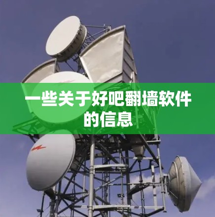 一些关于好吧翻墙软件的信息