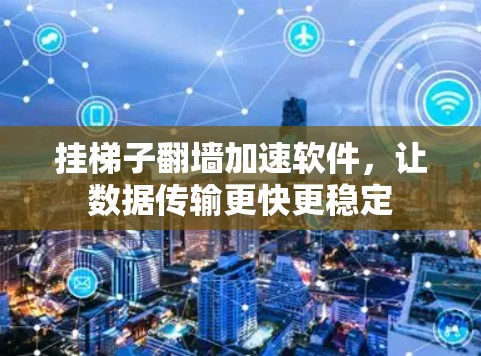 挂梯子翻墙加速软件,让数据传输更快更稳定 挂梯子翻墙加速软件,让数据传输更快更稳定
