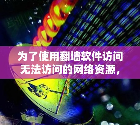 为了使用翻墙软件访问无法访问的网络资源，您可以按照以下步骤进行操作