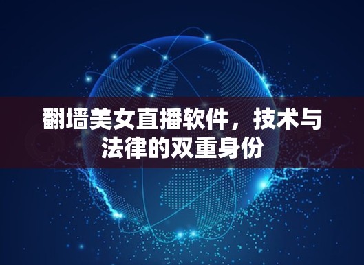 翻墙美女直播软件,技术与法律的双重身份 翻墙美女直播软件,技术与法律的双重身份